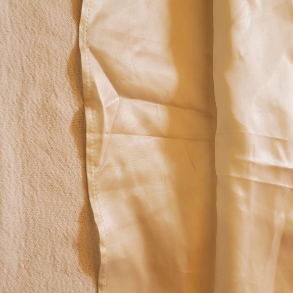 Jessica McClintock Vintage Millennium 2000 White Sz. 4 Flared Lined Maxi Skirt - Picture 6 of 8